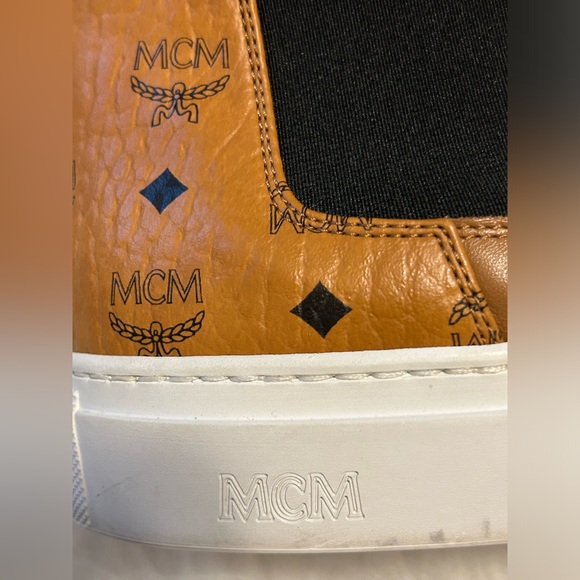 Authentic MCM Men’s Visetos Chelsea boots - Picture 7 of 9